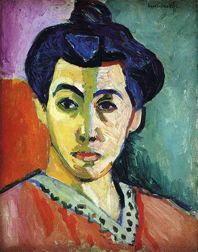 Portrait of Madame Matisse Henri Matisse